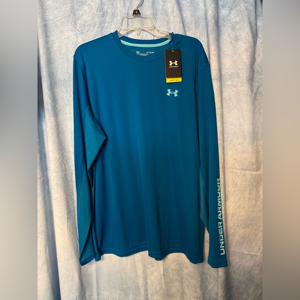 Under Armour Teal Performance Long Sleeve
